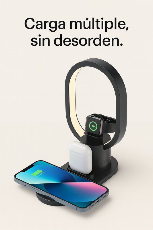 PowerNest™ Carga 4 En 1 - Carga todo en un solo lugar y vive sin caos.
