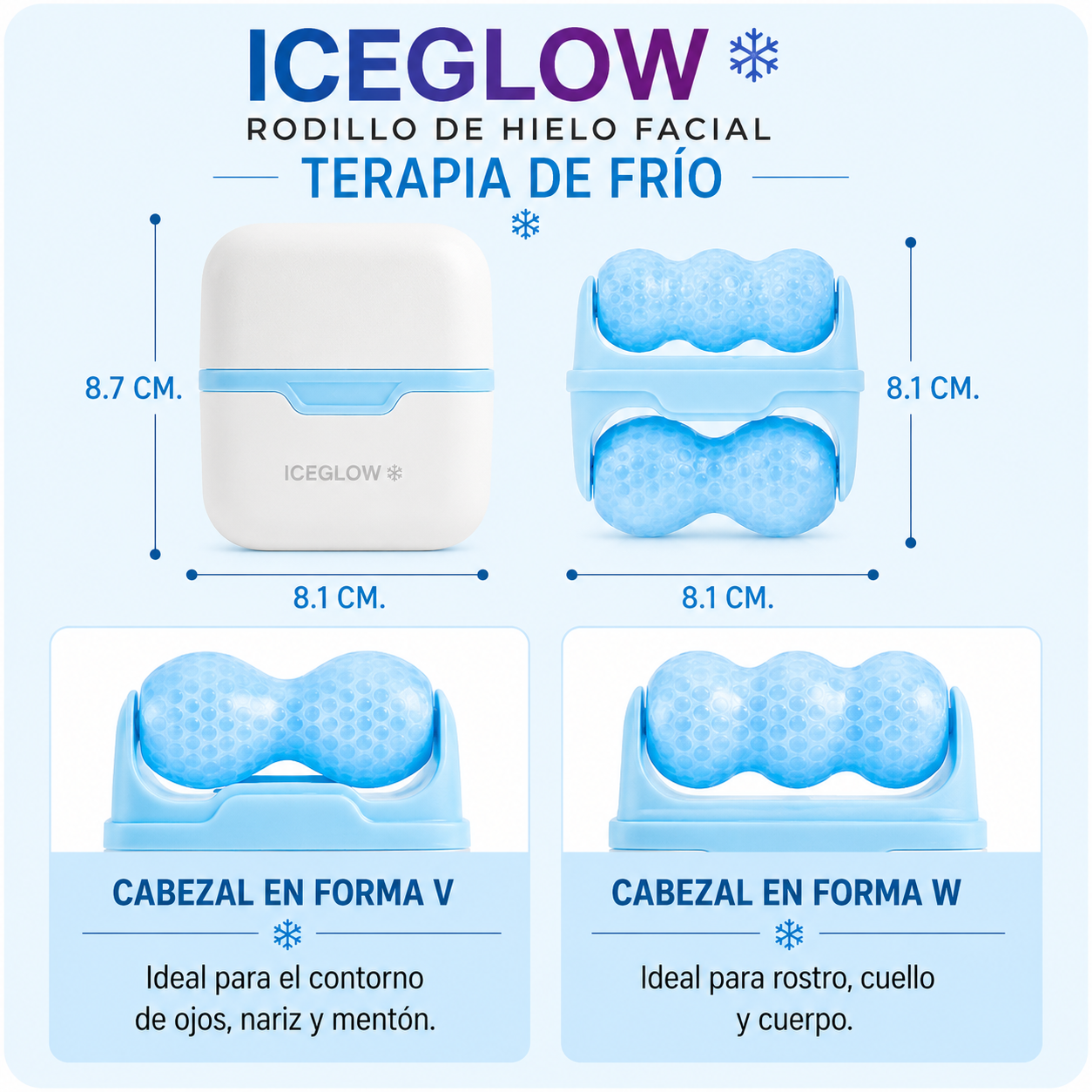 IceGlow™ -Despierta Con Un Rostro Más Fresco y Radiante En Solo Minutos.