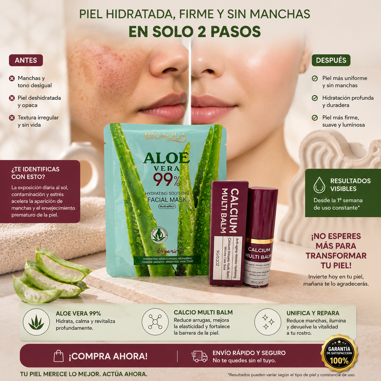Glow Ritual -El Secreto Para Una Piel Radiante, Fórmula Coreana  Perfecta.