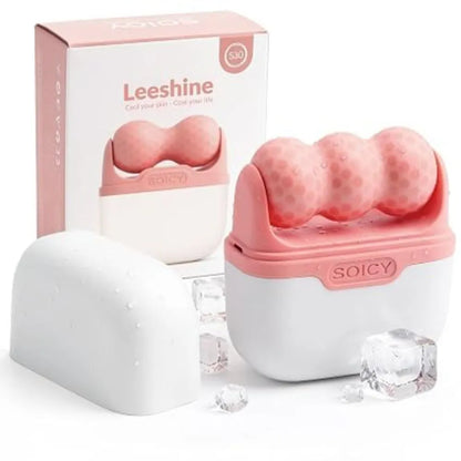 IceGlow™ -Rodillo de Hielo para Ojos y Rostro: Reduce la hinchazón, el estiramiento de la piel y reduce arrugas