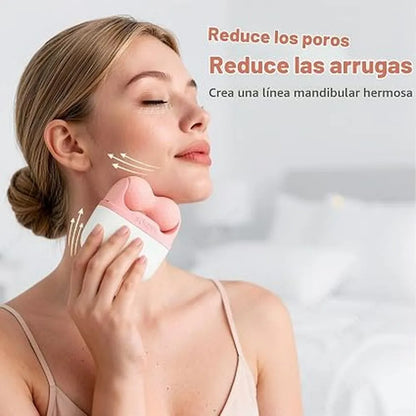 IceGlow™ -Rodillo de Hielo para Ojos y Rostro: Reduce la hinchazón, el estiramiento de la piel y reduce arrugas