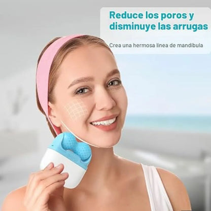 IceGlow™ -Rodillo de Hielo para Ojos y Rostro: Reduce la hinchazón, el estiramiento de la piel y reduce arrugas